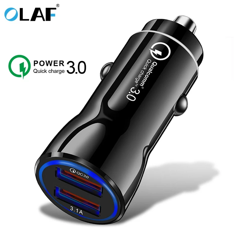 

Quick Charge 3.0 QC 2.0 USB Car Charger For iPhone XS Max Xiaomi Redmi Note 56 Pro USB PD Type C Fast Charging Car Phone Charger