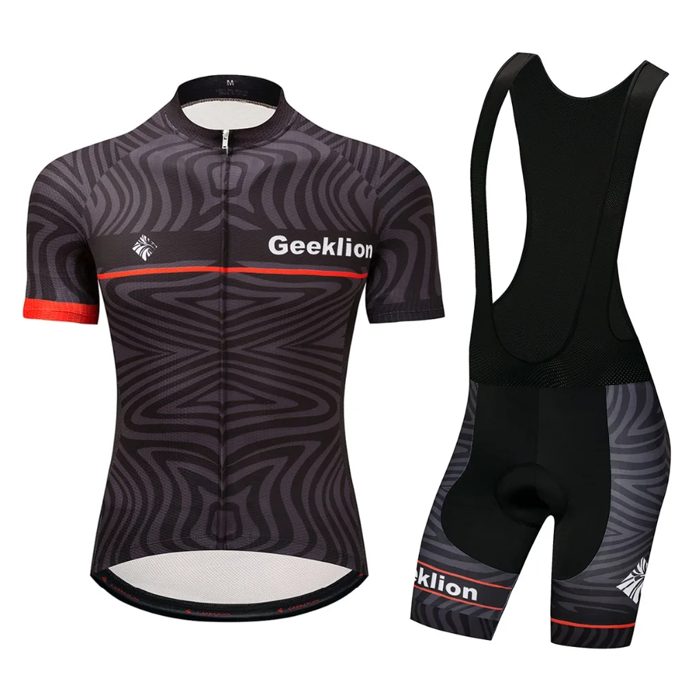 

Breathable Short Sleeve MTB Team Cycling Tops Slim Fit Profesional Cycling Jersey Set Anti-Sweat Sponge Pad Shorts