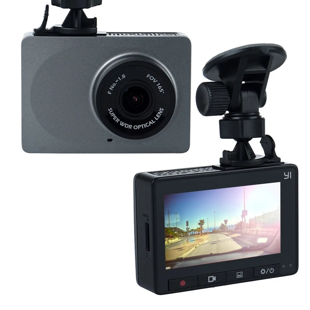 [Международное издание] YI Smart CarDVR + 32G карта 2 7 &quot165 градусов 1080P ADAS WiFi Экшн
