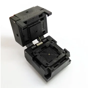 

IC549-0844-018-G Burn in Socket QFN84 MLF84 IC Test Socket Pitch 0.4mm Clamshell Chip Size 10*10 Flash Programming Adapter