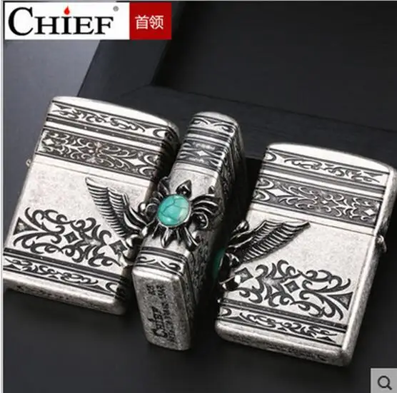 

CHIEF high grade, genuine wholesale, new ring legend, kerosene lighter
