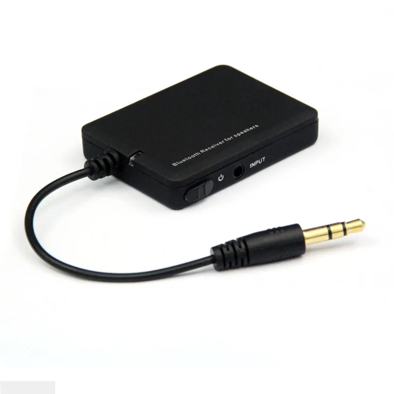 Wireless Bluetooth 4.0 Audio Stereo Music Receiver 3.5mm Car Aux Adapter A2DP USB Charging Built in Rechargeable Battery #30NT08 (6)
