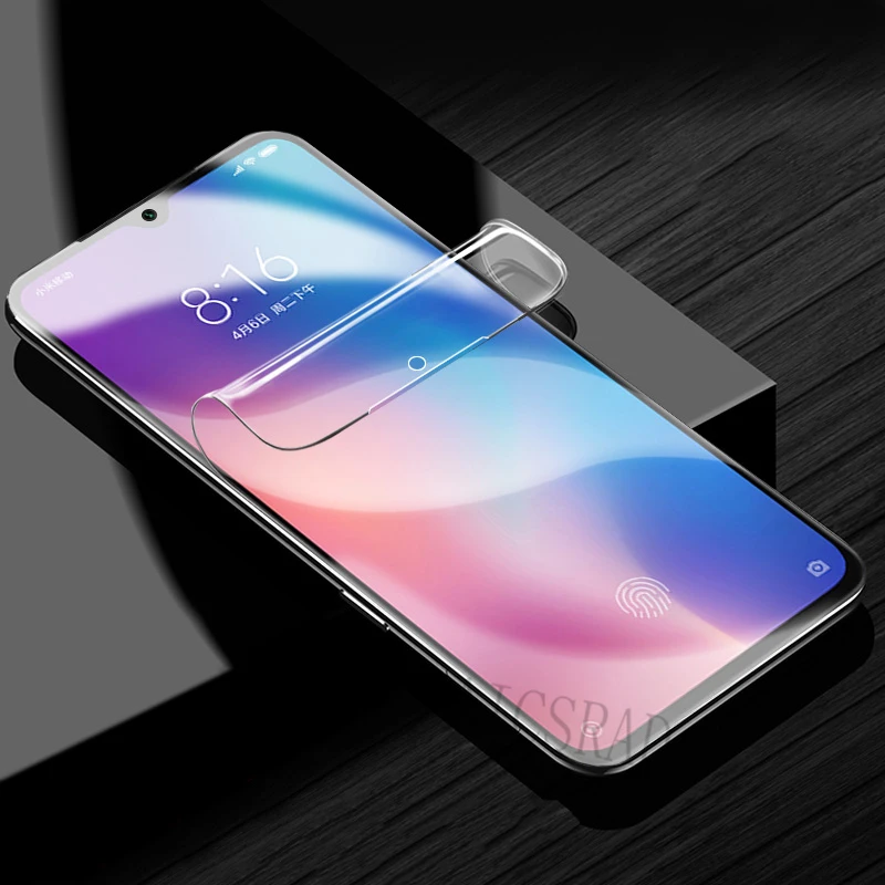 

Full Cover Screen Protector Hydrogel film For Xiaomi mi 9 8 se A1 A2 5X 6X mi8 lite For Xiaomi MI Mix 3 2S Soft Film Not Glass