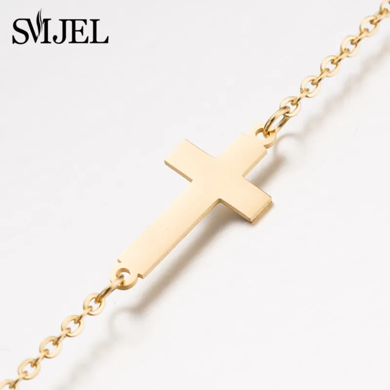 Женский браслет SMJEL из нержавеющей стали с золотым и металлическим