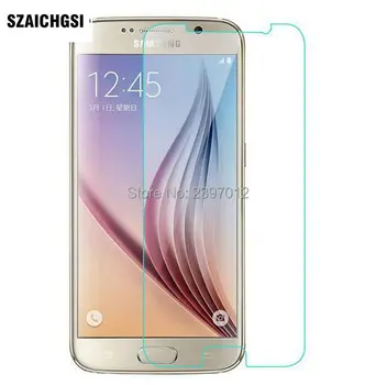 

SZAICHGSI wholesale 100pcs/lot 0.26mm 9H 2.5D Tempered Glass Screen Protector For Samsung Galaxy S6 edge