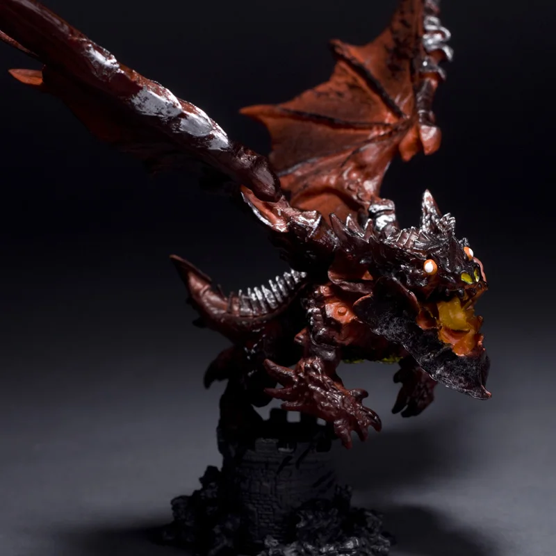 

Lensple WOW Deathwing Fish Warriors Dark Illidan Blue Dragon Action Figure Gifts Collection Decor Model Toy Gifts For Kids