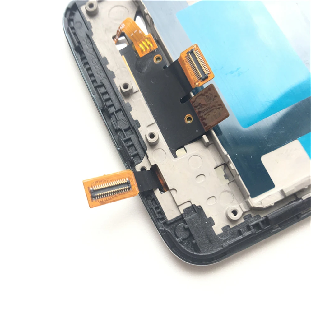 Сенсорный ЖК экран с рамкой для LG G2 D802 D805 D800 D801 D803 VS980 100% тестирование бесплатная