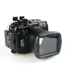 For Canon EOS M3 18-55mm Camera Waterproof Housing Case 40m 130ft Underwater Photography Inbuilt Leak Detection Sensor waterproof underwater housing camera housing case for canon 550d 18 55mm lens