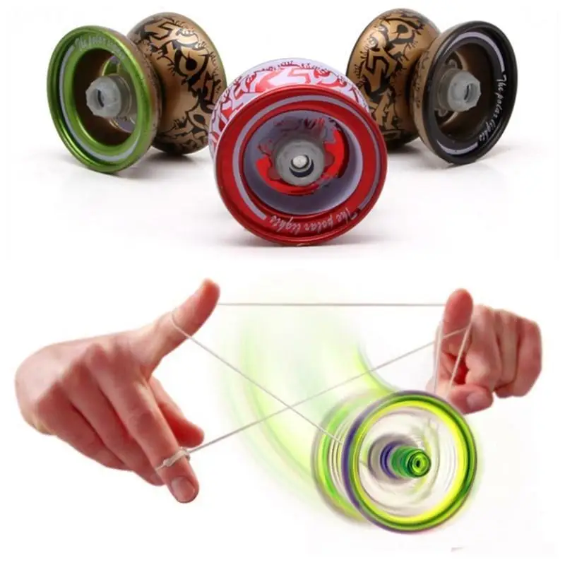 

1pcs Yoyo Professional Hand Playing Ball Yo-yo High Quality Metal Alloy Yo Yo Classic Toys Diabolo Magic Gift Toys For Children