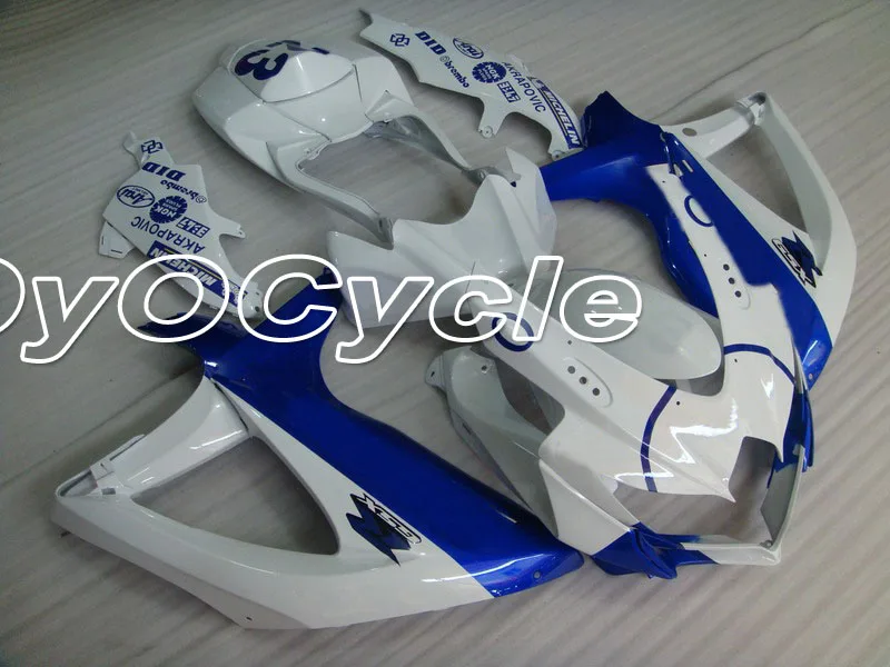 

For Suzuki 08-10 GSXR600 GSXR750 GSXR GSX-R 600 750 K8 K9 Motorcycle ABS Fairing Injection Bodywork Kit 2008 2009 2010 Blue