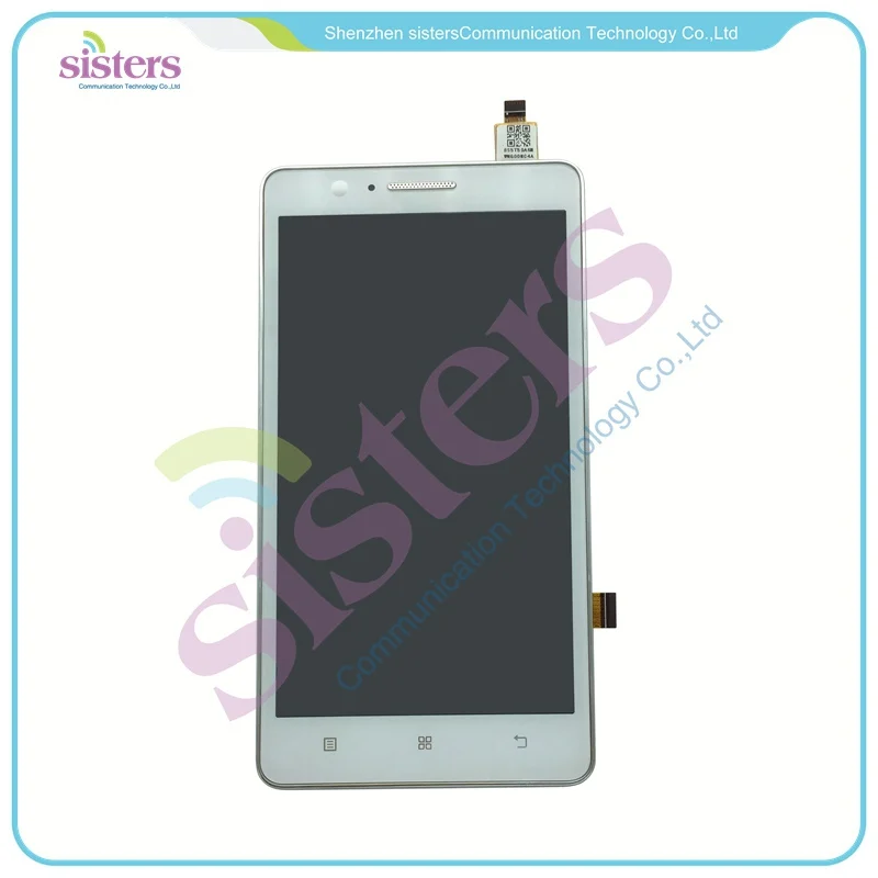 LEN0033 Black White Original Full LCD Display Touch Screen Digitizer Assembly With Frame Replacement Repair Parts For Lenovo A536 (14)
