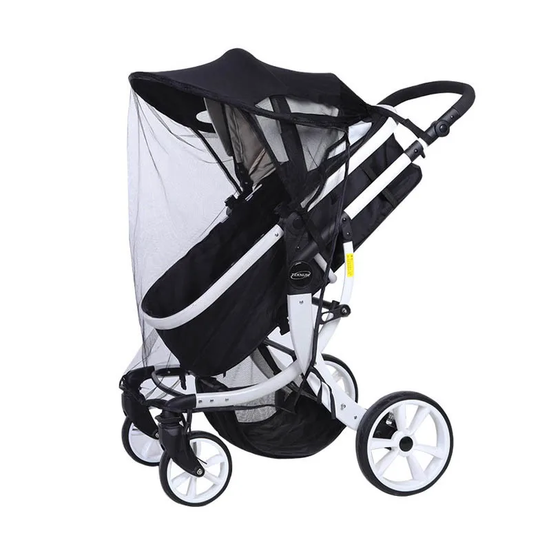 

Stroller Accessories Waterproof Rain Cover Transparent Wind Dust Shield Zipper Open For Strollers Prams Raincoat
