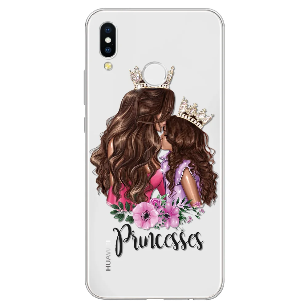 Модный чехол для Huawei Honor 9 10 20 Lite 8X 7A Pro 10i 20i 8C 6A 7C 7X 8 V9 Play Case черный коричневый волос