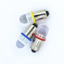 5 шт. led 3 в ba9s 24 В ba9s 6 в led ba9s 12 В красный синий зеленый желтый белый теплый инструмент лампа индикатор led 6 в ba9s 3 В DC