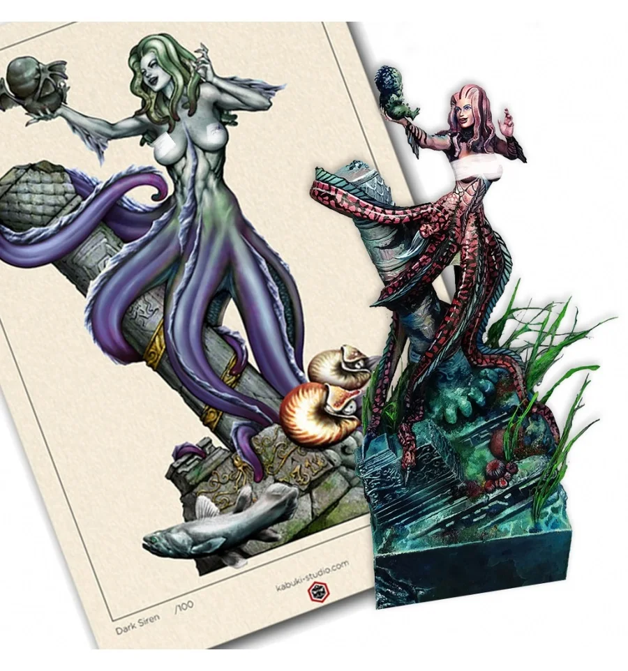 DARK SIREN + FREE PRINT 01