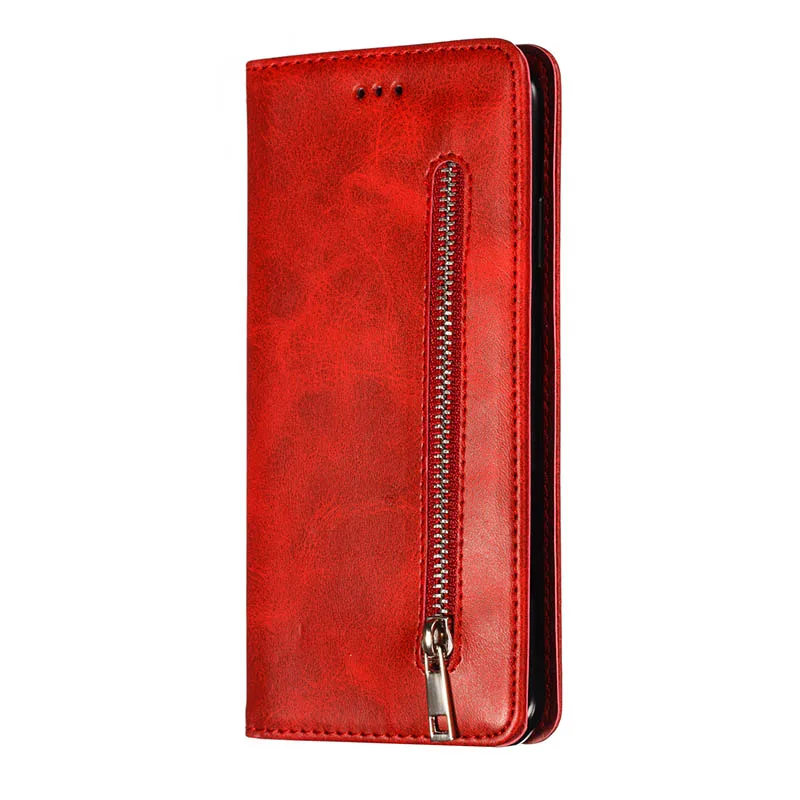 Чехол для samsung Galaxy Note 9 кошелек кожа Магнитный флип чехол для samsung A10 A20 A30 A40 A50 A70 S10 Plus Fundas - Цвет: Red