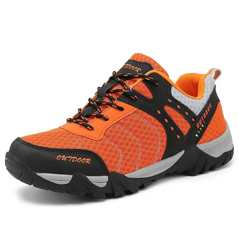  High quality Foreign trade the original single Women/men high help waterproof outdoor hiking boots shoes unisex trekking shoes 