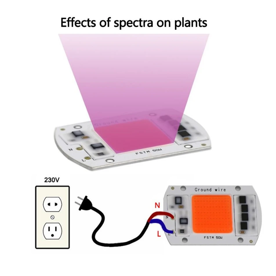 

220v 30w 50w Led bulb Full Spectrum led grow lights grow tent box indoor greenhouse Commercial hydro plant horticulture