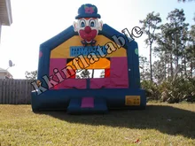 Clown inflatable bouncer slide for sale