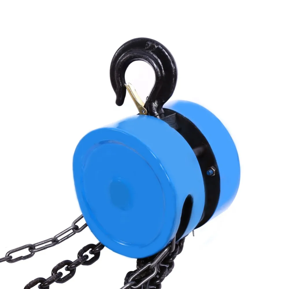 1pc Pulley Lifting Chain Block Chain Hoist Lift Cable Hand Control Pulley Crane