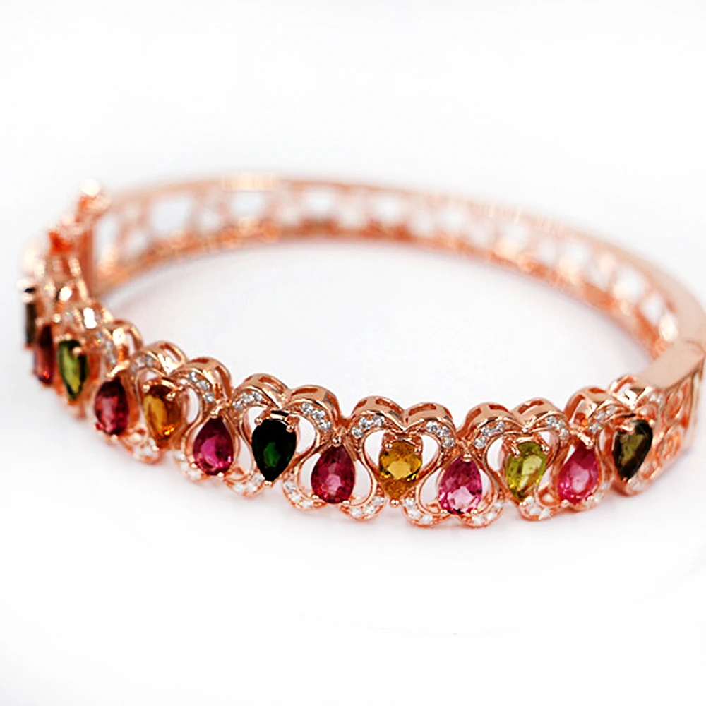 Heart stone bracelet Clearance