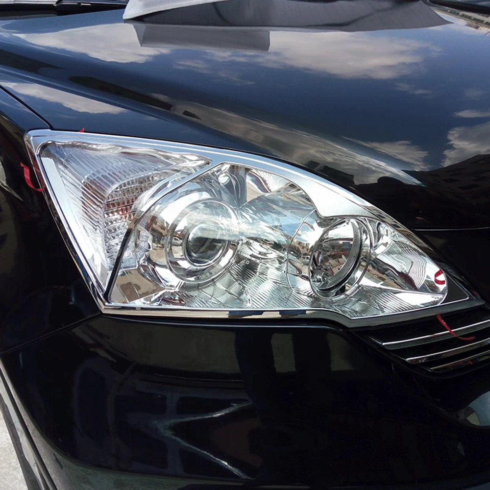 Накладка на передний светильник для Honda CRV хромированная крышка задний и фонарь