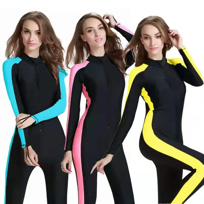 

SBART Diving Suit For Women Wetsuit Surf Swim Suit Wet Suit For Swimming Rashguard Swimsuit Full Body Womens Surfing Wetsuits