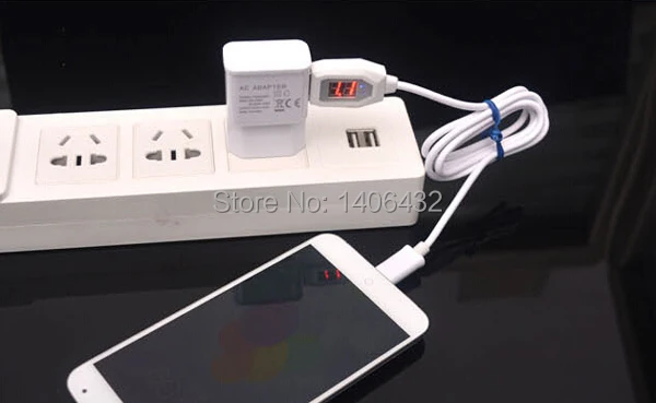 STOD Micro USB светодиодный кабель с цифровым индикатором 3 а защита тока для samsung huawei zte Xiaomi LG зарядное устройство Doctor Wire