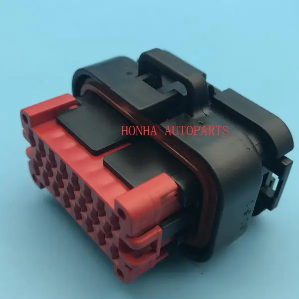 

1pcs Tyco AMP 23 Pin/Way Automobile Electrical ECU Wire Waterproof Female Connector With Terminals 770680-1