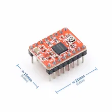 CNC 3D Printer Parts Accessory Reprap pololu A4988 Stepper Motor Driver Module with Heatsink for ramps 1.4