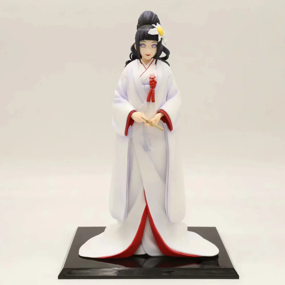 Аниме Наруто гиуга Хината фигура белое кимоно муку ПВХ детские игрушки Figma Кукла