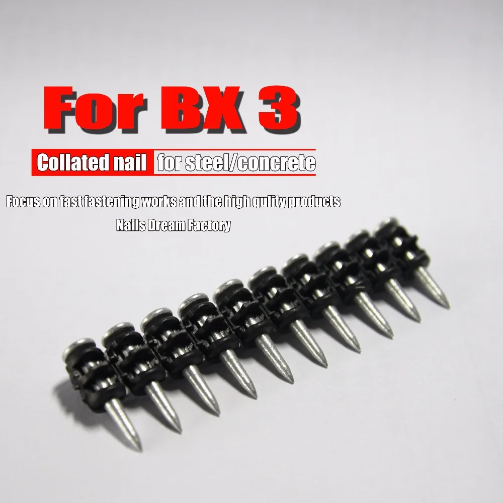 nails for HILTI BX3 cordless BX3 gas nails for hand tools steel nails
