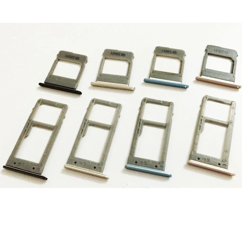 

1 Set Dual/Single Sim Tray for Samsung Galaxy A5 (2017) A520 A7 A720 SIM Card Tray Slot Holder Replacement Part