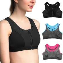 Женский спортивный бюстгальтер для йоги, фитнесс пробежки, укороченный топ, мягкая ПОДБИТАЯ борцовка