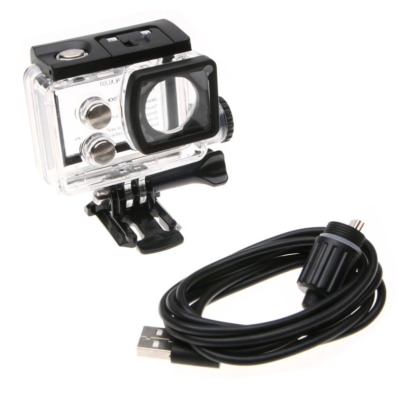 Motorcycle Waterproof Case protection Housing Charging Case With USB Cable For SJCAM SJ6 Legend  SJ7 Star Camera Accessories (14)