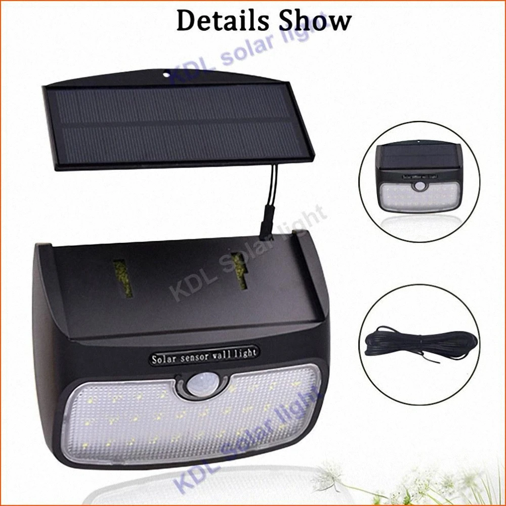

3pcs/lot 48 LED Solar Light Solar PIR Motion Sensor Lamp IP65 Waterproof Outdoor Garden Yard Lamp Emergency Security Light Solar