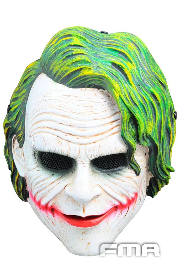 Paintball Airsoft Wire Mesh Clown Full Face halloween Mask Free