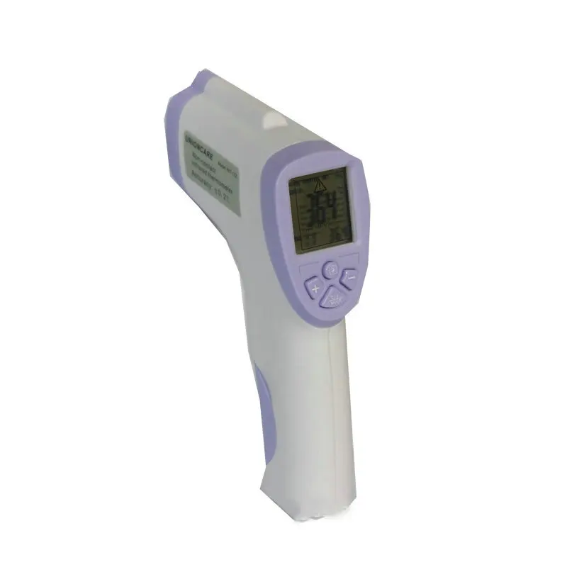 Бесконтактный инфракрасный луч термометр Детский Электронный термометр ушной пистолет детский термометр для взрослых - Цвет: Лиловый