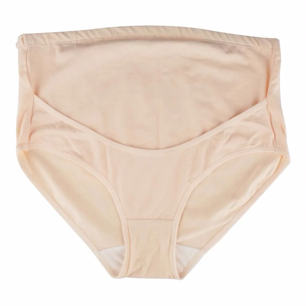 2018 Women Breathable Cotton Maternity Underwear Panties 3 Color High