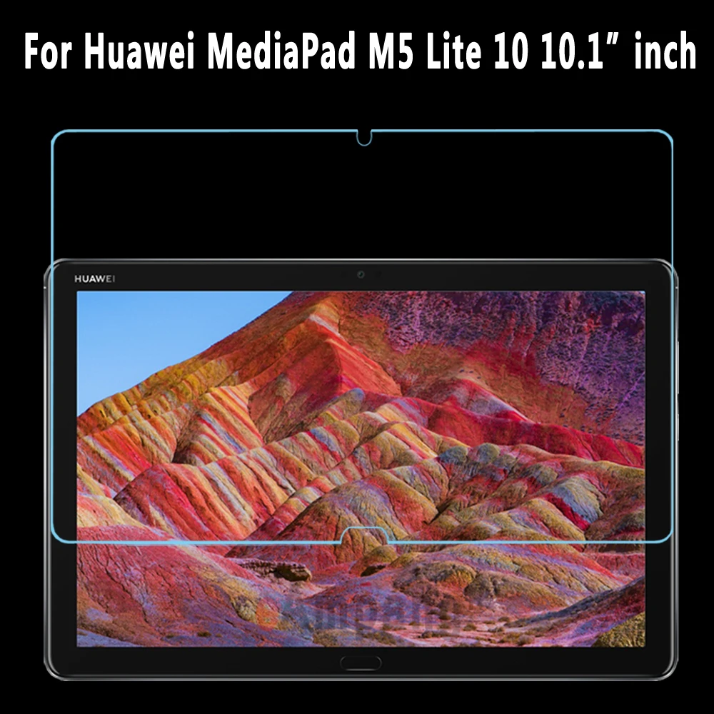 

Tempered Glass For Huawei MediaPad C5 M5 Lite 10 10.1" BAH2-W09 BAH2-L09 BAH2-W19 Clear Scratch Resistant Screen Protector