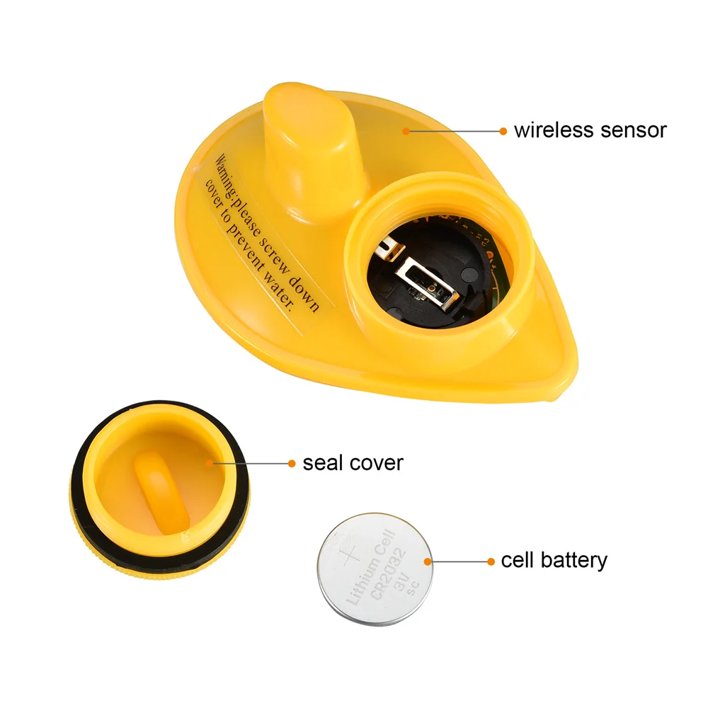 Lucky Fish Finder Sonar for Fishing Echo Sounder Sonar Sensor LCD 120M Depth Sounder Wireless Fish Finder Detector Ice Fishing finder (2)