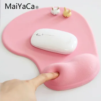 

MaiYaCa Protect Your Wrist Silicone Macio Mouse Pad Descanso Pulso Apoio Mat para PC Gaming Laptop Mac Profissional For Cs