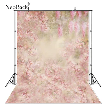 

NeoBack Washable Premium Fabric Newborn Baby Floral Photography Backdrop fantasy floral Photo Studio backgrounds Prop TP1326