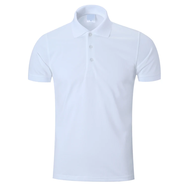 Мужская рубашка поло летние спортивные мужские однотонные рубашки для гольфа тренировочные спортивные топы с коротким рукавом футболки из Джерси футболки - Цвет: as picture