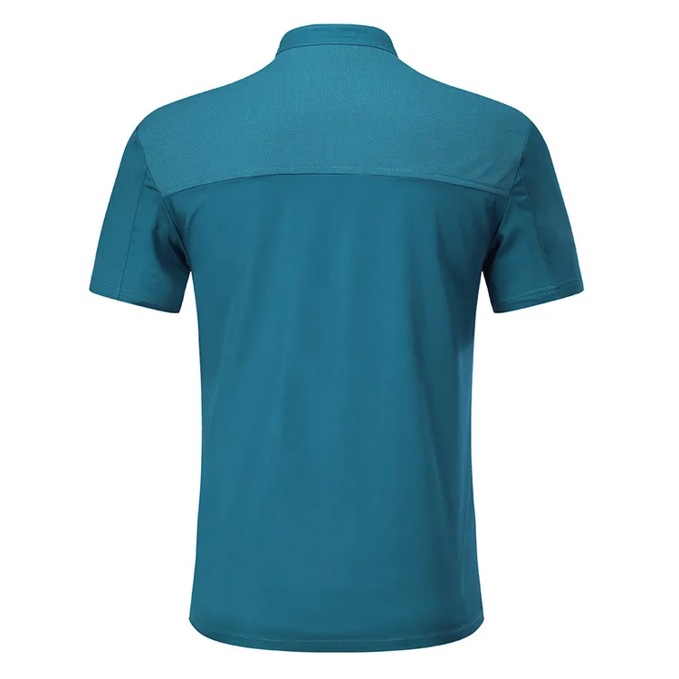 Unisex-Short-Sleeve-Mesh-Patchwork-Breathable-Stitching-Color-Food-Service-Cafe-Waiter-Work-Wear-Chef-Jackets_