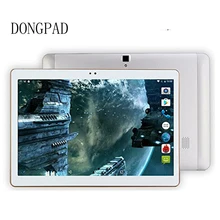 DONGPAD 4 Г Lte Tablet Android 6.0 32 ГБ ROM 5MP и Dual SIM OTG WIFI GPS bluetooth телефон Tablette PC Компьютер