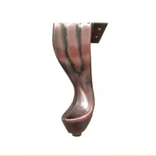 Металлическая ножка стола бронзовая мебель ножка гальванический Диван Ретро Железный Шкаф обработка поверхности