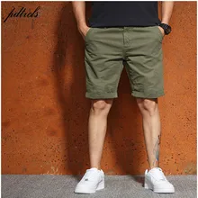 Новое поступление в западном стиле Простые Модные уличные однотонные мужские шорты высокие уличные повседневные тонкие мужские прямые короткие брюки