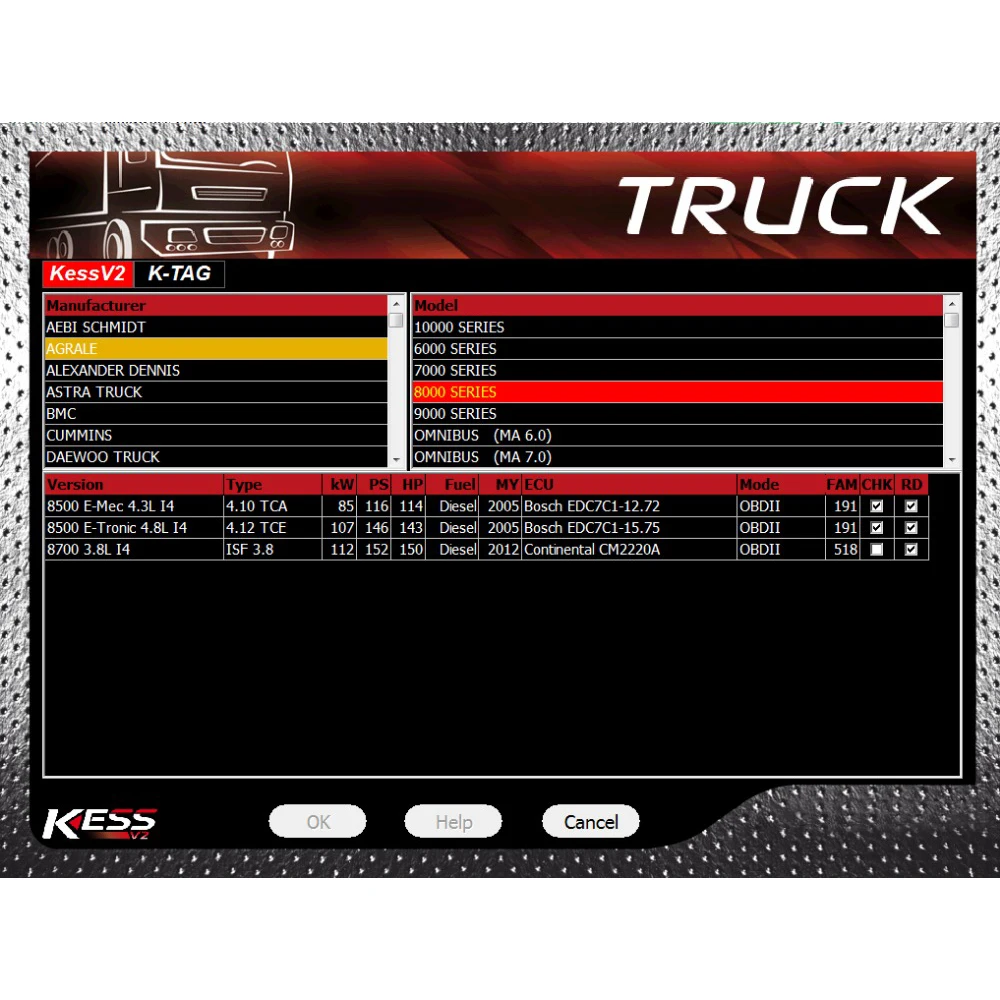 Мастер онлайн SW V2.47 для Kess V2 V5.017 5 017 ksuit 2 47 неограниченные токены поддерживают
