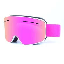Лыжные очки для сноуборда, двухслойные лыжные очки из ТПУ, противотуманные лыжные очки gafas, лыжные очки для сноуборда
